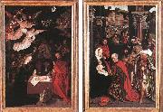 unknow artist Adoration of the Shepherds and Adoration of the Magi Spain oil painting reproduction